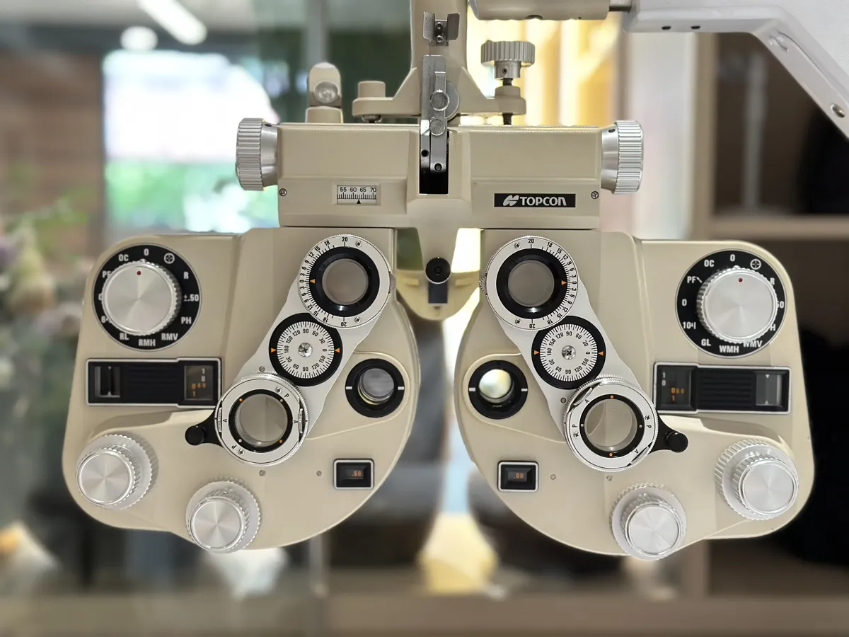 TOPCON 綜合驗光儀 新莊比泱驗光所 主客觀驗光